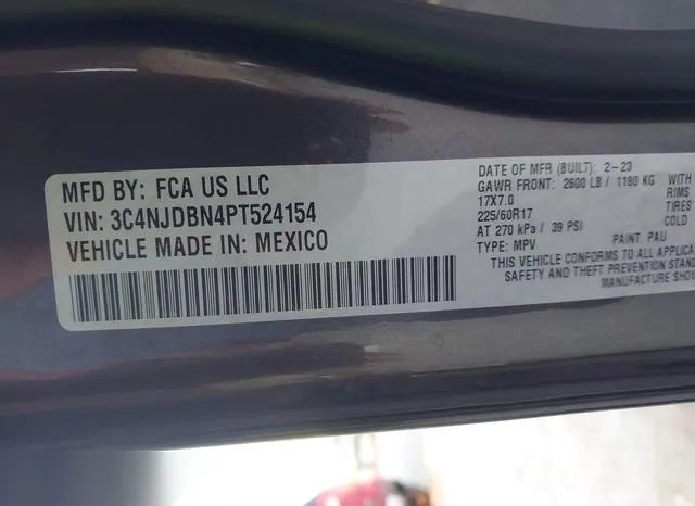 3C4NJDBN4PT524154 2023 2023 Jeep Compass- Latitude 4X4 9