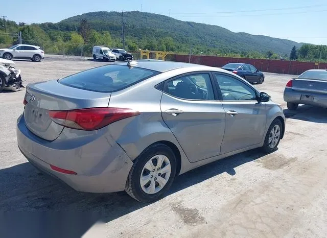 KMHDH4AE7GU543744 2016 2016 Hyundai Elantra- SE 4