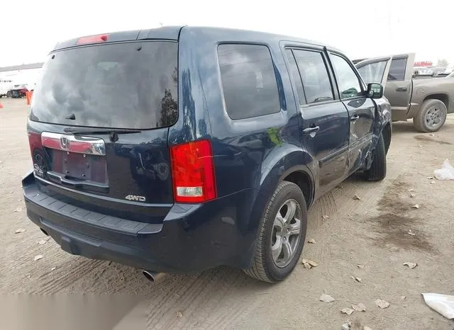 5FNYF4H54CB023893 2012 2012 Honda Pilot- Ex-L 4