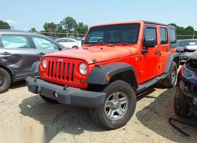 1C4BJWKGXDL650462 2013 2013 Jeep Wrangler- Unlimited Sport Rhd 2