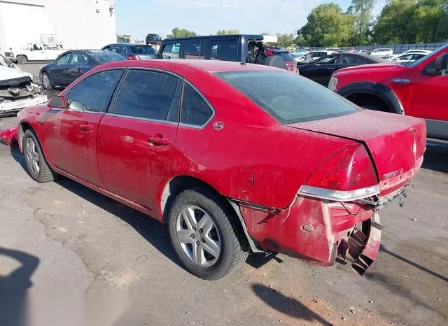 2G1WB55KX89162286 2008 2008 Chevrolet Impala- LS 3