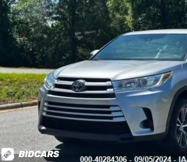 5TDZARFH4KS054763 2019 2019 Toyota Highlander- LE 2