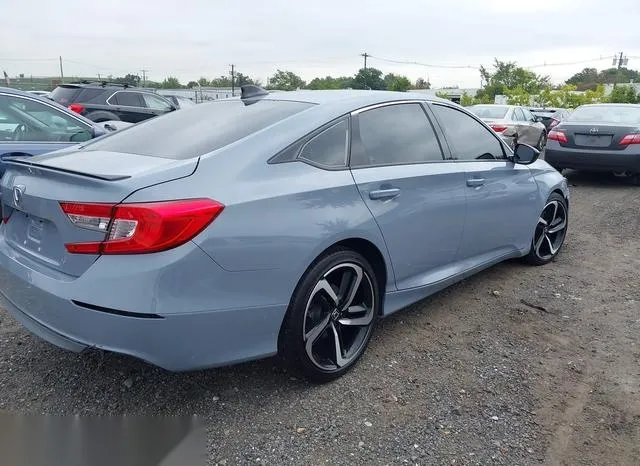 1HGCV1F34MA099963 2021 2021 Honda Accord- Sport 4