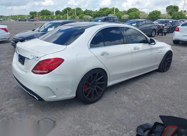 55SWF8HB1FU075585 2015 2015 Mercedes-Benz C 63 AMG- S 4