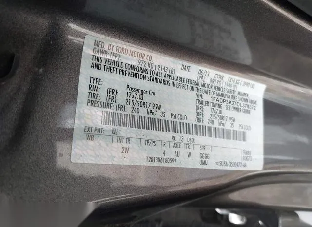 1FADP3K27DL378372 2013 2013 Ford Focus- SE 9