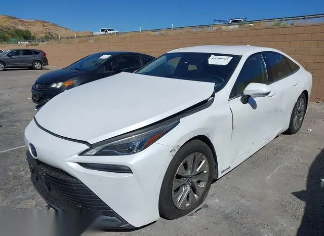 JTDAAAAA3MA003294 2021 2021 Toyota Mirai- Xle 2