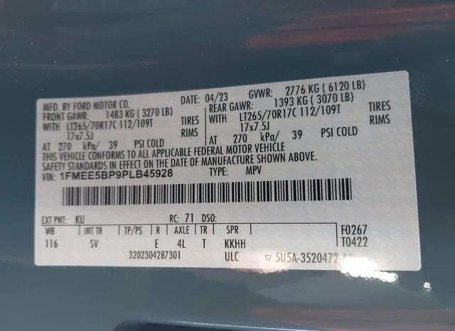 1FMEE5BP9PLB45928 2023 2023 Ford Bronco- Black Diamond 9