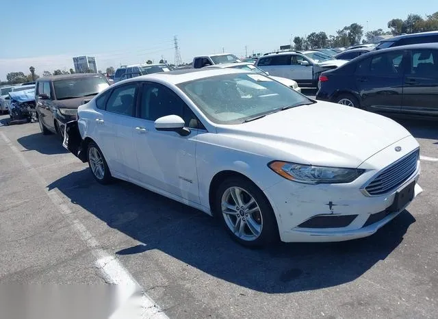 3FA6P0LU8JR116865 2018 2018 Ford Fusion- Hybrid SE 1