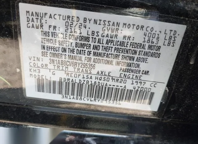 3N1AB8CV6RY295356 2024 2024 Nissan Sentra- Sv Xtronic Cvt 9