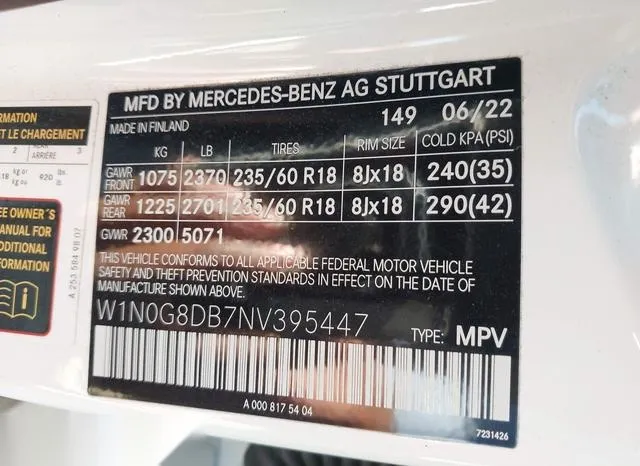 W1N0G8DB7NV395447 2022 2022 Mercedes-Benz GLC 300- Suv 9