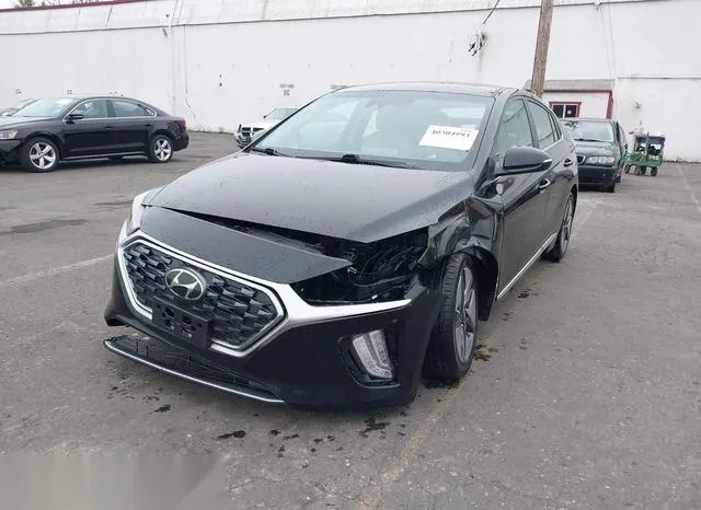 KMHC85LC6MU255853 2021 2021 Hyundai Ioniq- Hybrid Sel 6