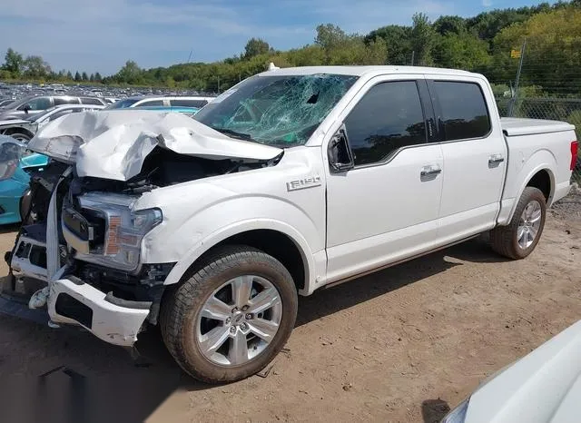 1FTEW1E47KFD43278 2019 2019 Ford F-150- Platinum 2