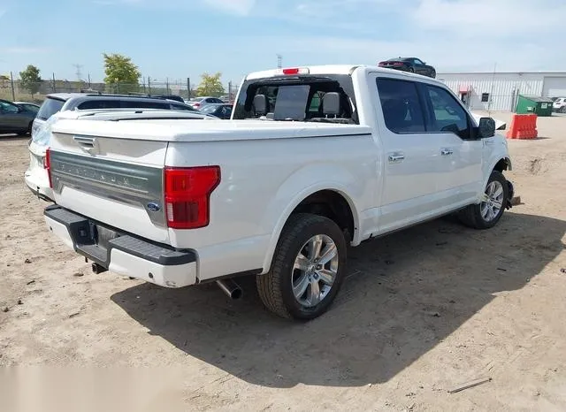 1FTEW1E47KFD43278 2019 2019 Ford F-150- Platinum 4