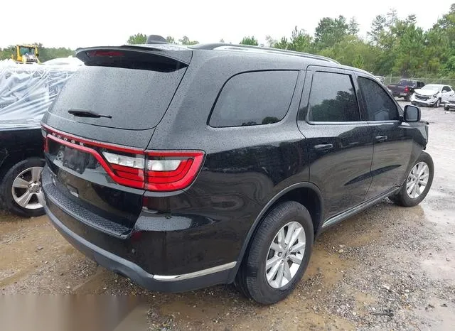 1C4RDJAG7NC129842 2022 2022 Dodge Durango- Sxt Awd 4