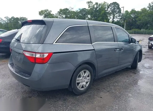 5FNRL5H29DB037802 2013 2013 Honda Odyssey- LX 4