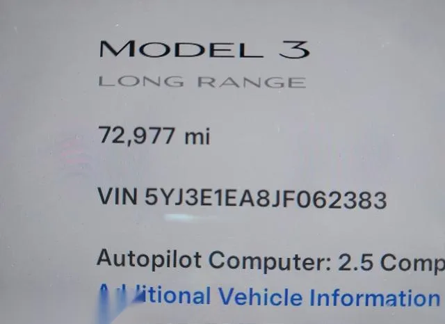 5YJ3E1EA8JF062383 2018 2018 Tesla Model 3- Long Range/Mid Range 7