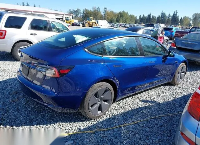 5YJ3E1EA6NF317506 2022 2022 Tesla Model 3 4