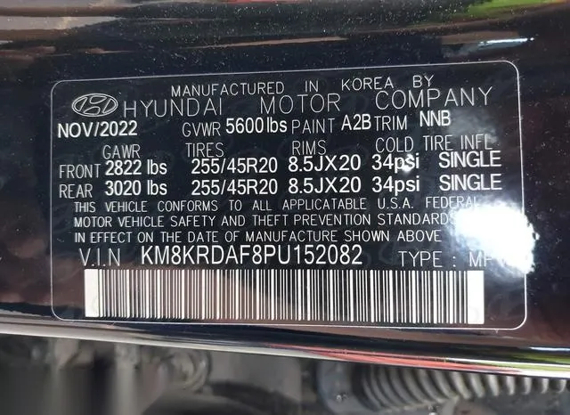 KM8KRDAF8PU152082 2023 2023 Hyundai Ioniq 5- Limited 9