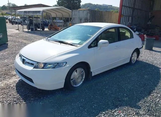 JHMFA36276S026057 2006 2006 Honda Civic- Hybrid 2