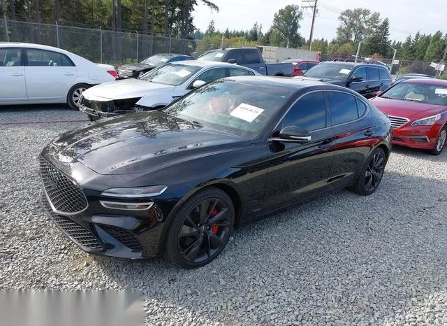 KMTG54TEXNU092640 2022 2022 Genesis G70- 3-3T Awd 2