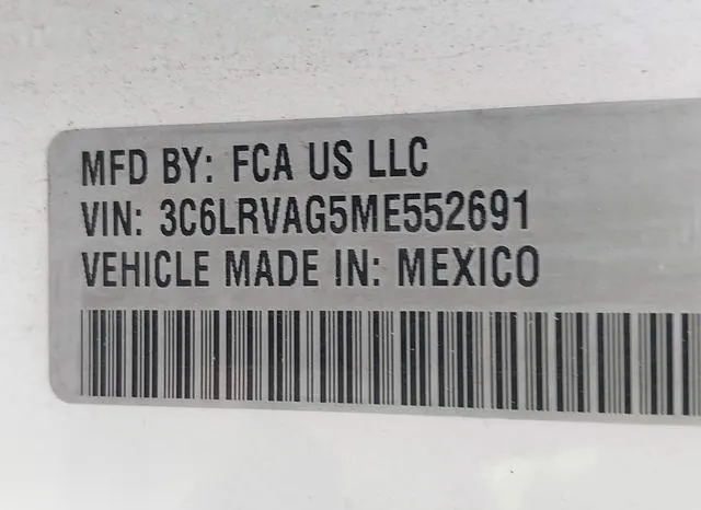 3C6LRVAG5ME552691 2021 2021 RAM Promaster- 1500 Low Roof 13 9