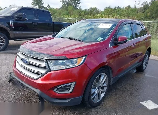 2FMTK3K9XFBB19505 2015 2015 Ford Edge- Titanium 2