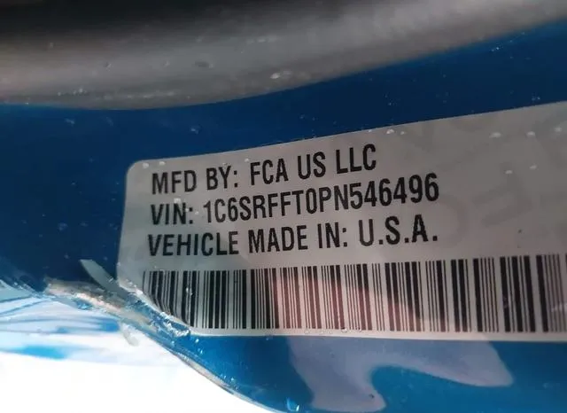 1C6SRFFT0PN546496 2023 2023 RAM 1500- Lone Star  4X4 5-7 Box 9