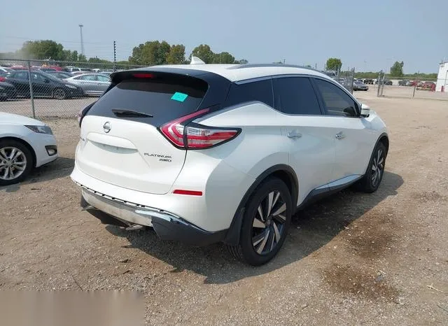 5N1AZ2MH4HN103311 2017 2017 Nissan Murano- Platinum/S/Sl/Sv 4