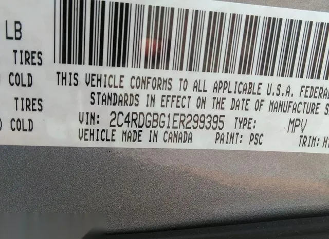 2C4RDGBG1ER299395 2014 2014 Dodge Grand Caravan- American Va 9