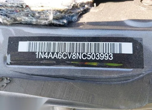 1N4AA6CV8NC503993 2022 2022 Nissan Maxima- Sv Xtronic Cvt 9