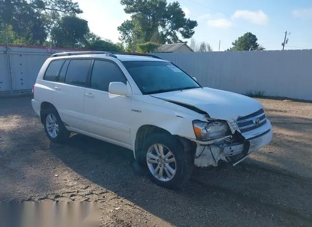 JTEDW21A860014543 2006 2006 Toyota Highlander- Hybrid V6 1