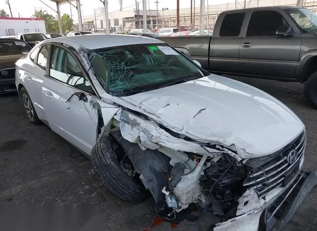 KMHL24JJ8PA054135 2023 2023 Hyundai Sonata- Hybrid Blue 6