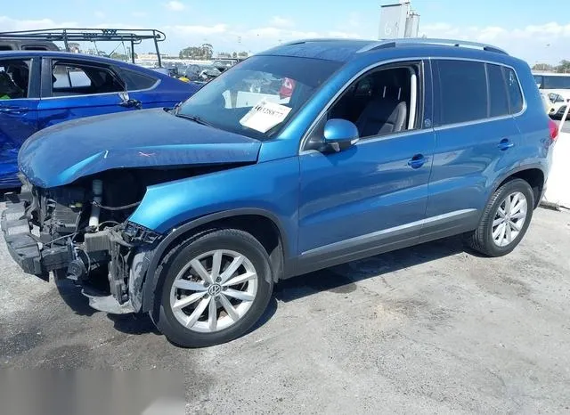 WVGRV7AX1HK020718 2017 2017 Volkswagen Tiguan- 2-0T Wolfsbur 2