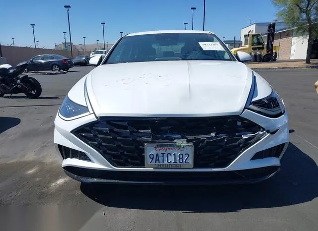 KMHL64JA0NA205163 2022 2022 Hyundai Sonata- Sel 6