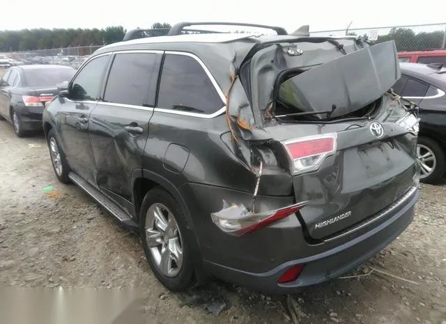 5TDYKRFH3FS056597 2015 2015 Toyota Highlander- Limited V6 3