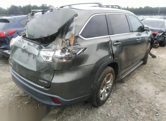 5TDYKRFH3FS056597 2015 2015 Toyota Highlander- Limited V6 4