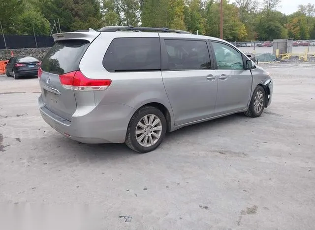 5TDDK3DC6ES076490 2014 2014 Toyota Sienna- Limited 7 Passenger 4