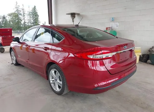 3FA6P0LUXJR111439 2018 2018 Ford Fusion- Hybrid SE 3