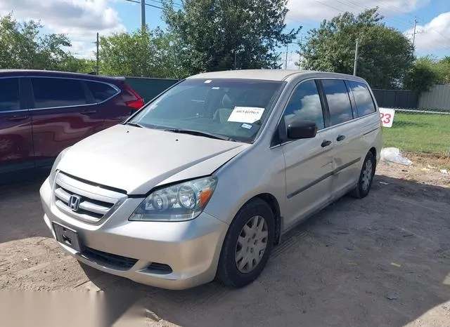 5FNRL38236B060838 2006 2006 Honda Odyssey- LX 2