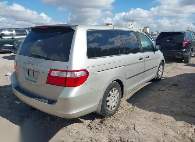 5FNRL38236B060838 2006 2006 Honda Odyssey- LX 4