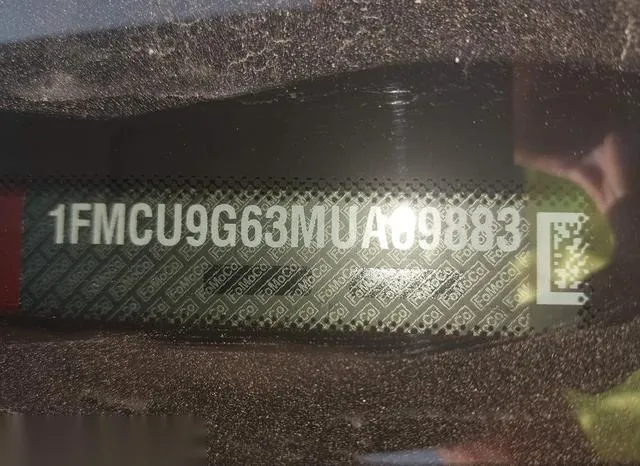 1FMCU9G63MUA09883 2021 2021 Ford Escape- SE 9