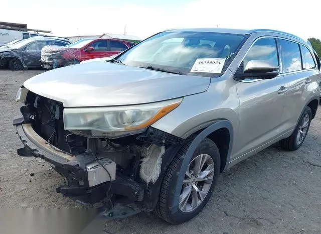 5TDKKRFH2FS079049 2015 2015 Toyota Highlander- Xle V6 2