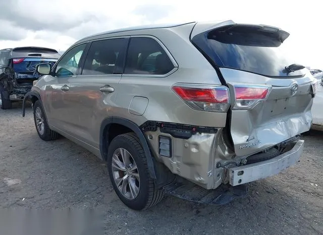 5TDKKRFH2FS079049 2015 2015 Toyota Highlander- Xle V6 3