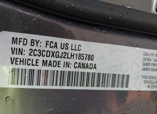 2C3CDXGJ2LH185780 2020 2020 Dodge Charger- Scat Pack Rwd 9