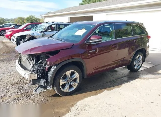 5TDDGRFH3KS060630 2019 2019 Toyota Highlander- Hybrid Limited 2