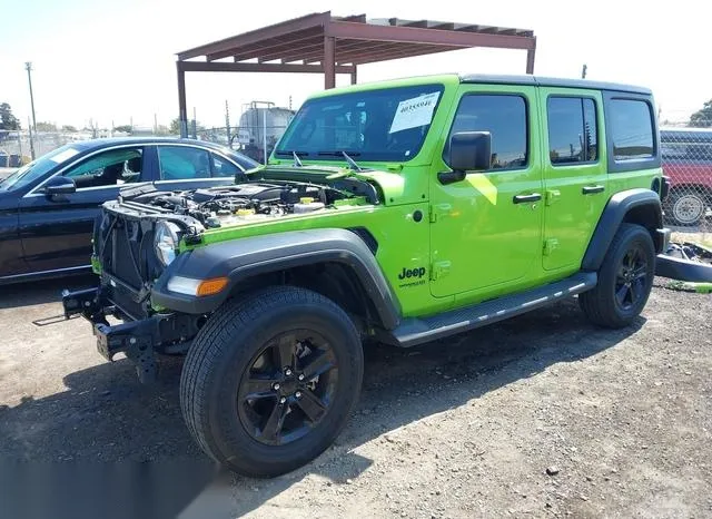 1C4HJXDN0MW816675 2021 2021 Jeep Wrangler- Unlimited Sport A 2