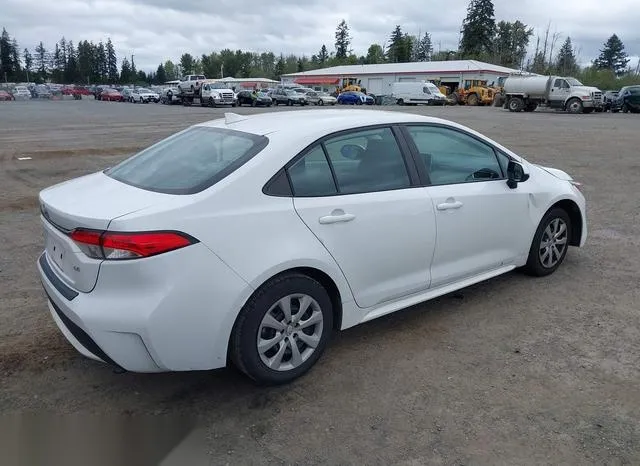 5YFEPMAE5MP147364 2021 2021 Toyota Corolla- LE 4