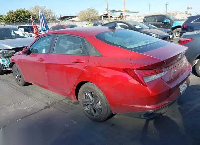 KMHLM4AJ8PU080260 2023 2023 Hyundai Elantra- Hybrid Blue 3