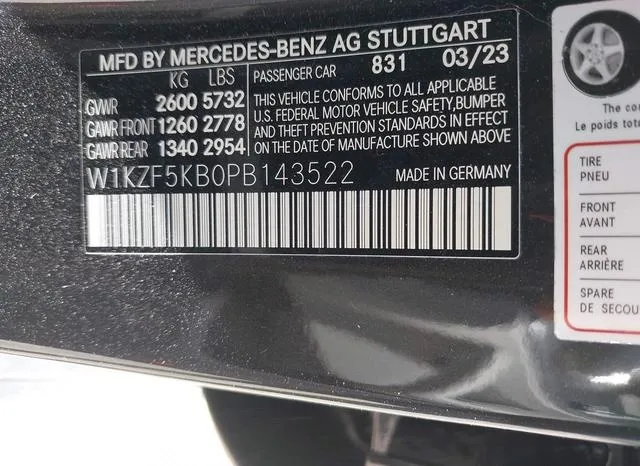 W1KZF5KB0PB143522 2023 2023 Mercedes-Benz E-Class- E450 4Matic 9