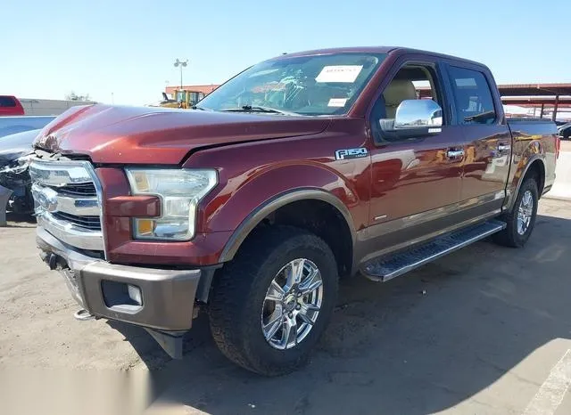 1FTEW1EG7HKC25354 2017 2017 Ford F-150- Lariat 2